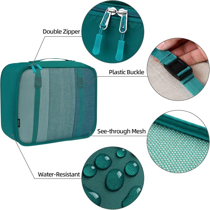 BAGAIL 6 Set/8 Set/10 Set Packing Cubes Various Sizes Packing Organizer - Image 5