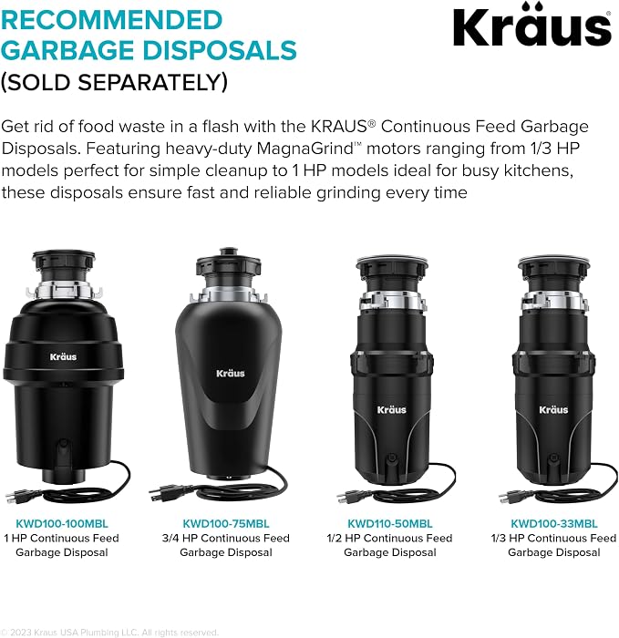 KRAUS Kore 23-Inch Undermount Workstation Single Bowl 16 Gauge Deep Laundry - Image 7