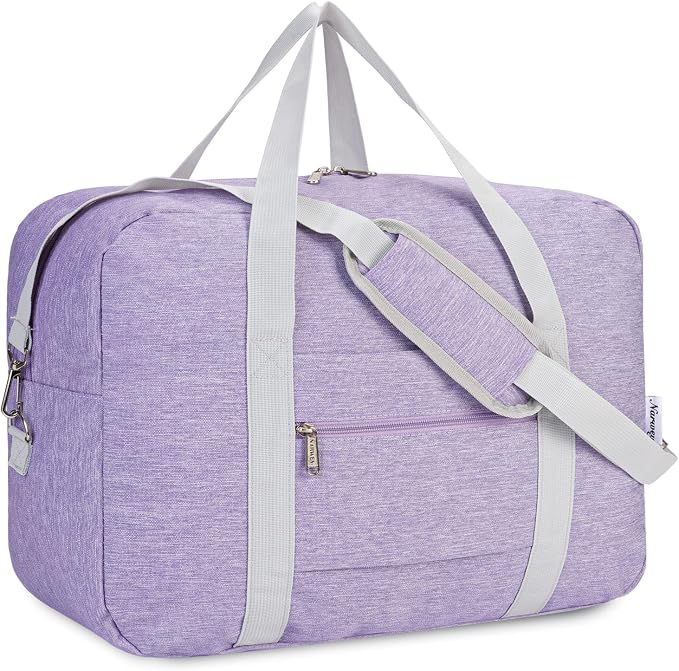 For Spirit Airlines Personal Item Bag 18x14x8 Foldable Travel Duffel Bag Tote by Narwey