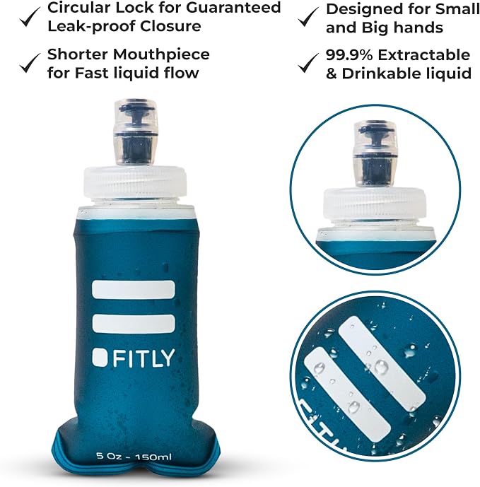 Soft Flask - Shrink As You Drink Soft Water Bottle - Image 2