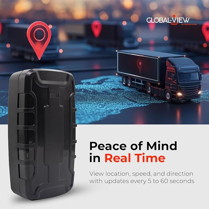 Global View Hidden Magnetic GPS Tracker – Real-Time Car Tracker, Subscription - Image 7