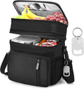 LOKASS Insulated Lunch Box Women & Men Large Adult LunchBag Double-Layer by LOKASS