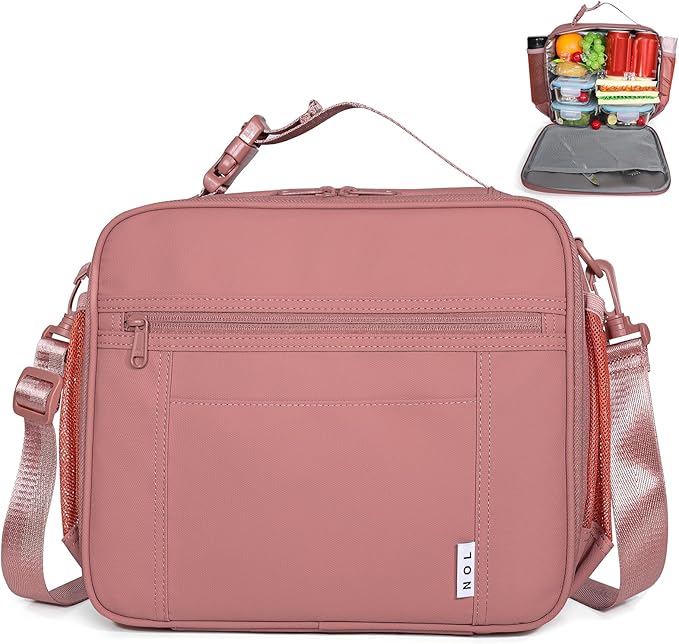 NOL Kids Lunch Bag for School, Reusable Insulated Lunch Box & Children's Tote by NOLNaturalOrganicLifestyle