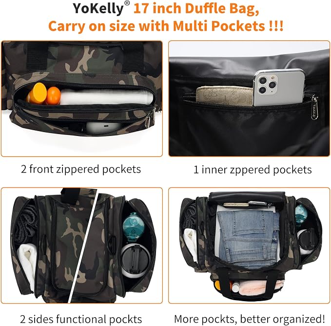 17 inch Small Duffle Bag - Image 4