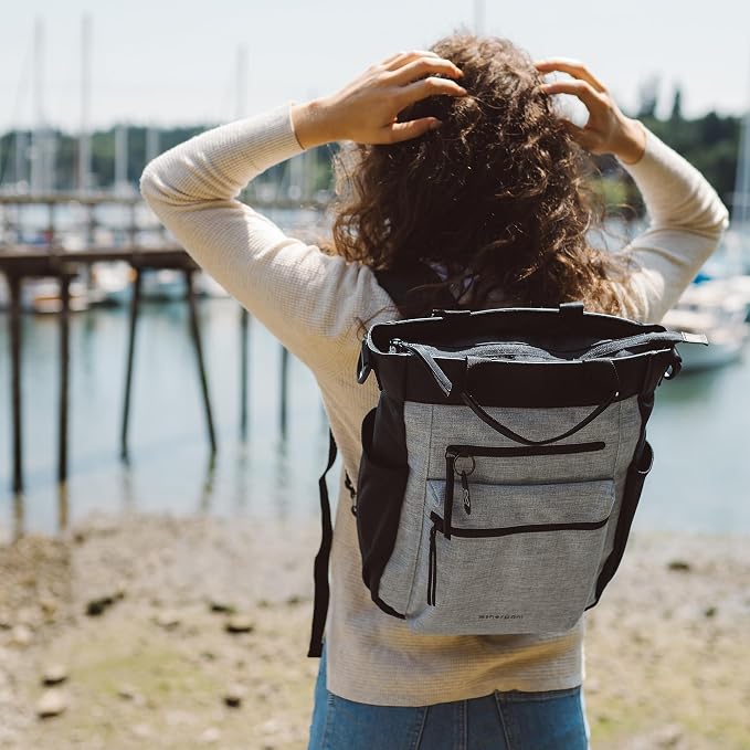 Sherpani Soleil, Anti Theft Convertible Backpack, 3 in 1 Tote Bag, Crossbody Bag - Image 2