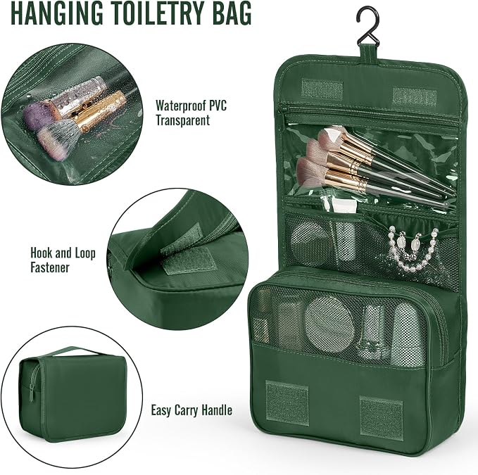 Veken 10 Set Packing Cubes for Travel Essential, Suitcase Organizer Bags in 4 - Image 3