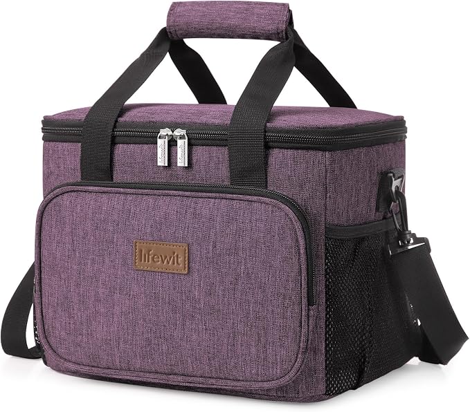 Lifewit Large Lunch Bag Insulated Lunch Box Soft Cooler Cooling Tote by Lifewit