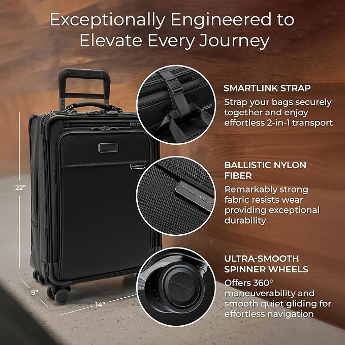Briggs & Riley Essential 22" Carry On Expandable Spinner - Image 2