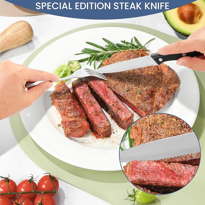 Travel Cutlery, Portable Cutlery Set | Portable Silverware Set, 18/8 Stainless - Image 4