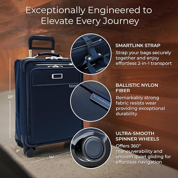 Briggs & Riley Essential 22" Carry On Expandable Spinner - Image 2