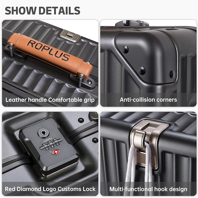 Aluminium Frame Carry on Luggage - Image 5