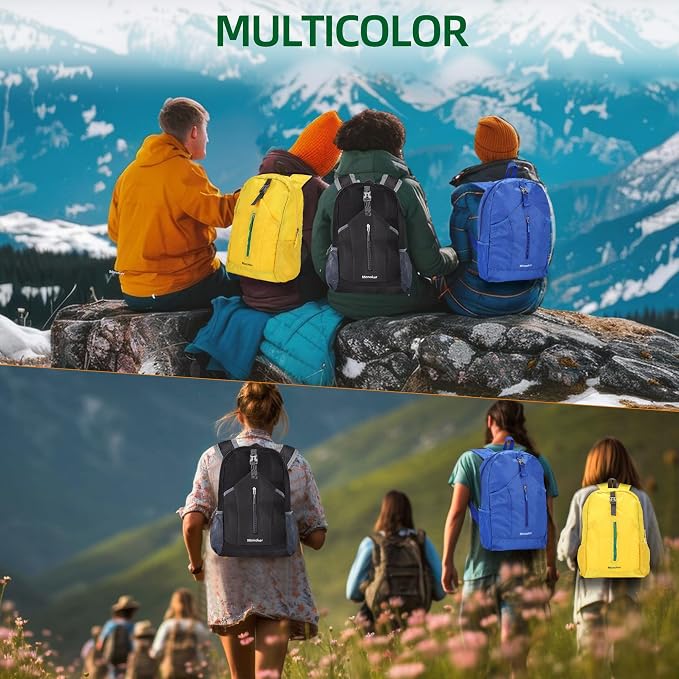Ultralight 20L Foldable Backpack, Compact to Palm-Sized, Travel & Daily Use - Image 8