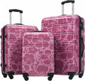 Merax Luggage Sets 3 Piece, Hardside Suitcase Set by Merax