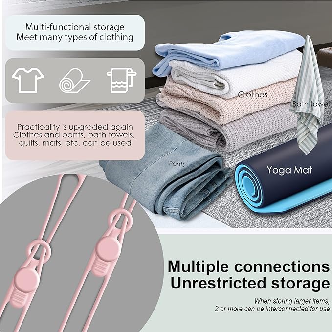 Nearockle 16Pcs Silicone Cable Straps Wire Organizer - Image 4