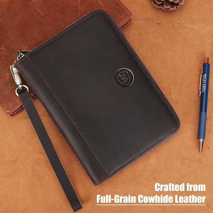 STAR VISTA Lorenzo Full Grain Leather Family Passport Wallet - Image 2