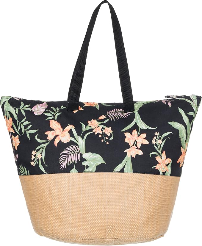 Roxy Women's Beach Tote Bag | Travel | Vacation | Straw | Lightweight | - Image 5