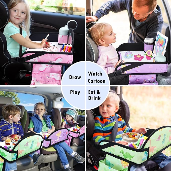 3PCS Kids Travel Tray for Airplane - Image 9