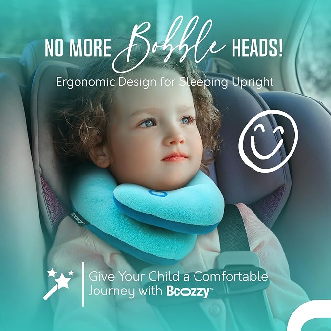 BCOZZY Kids Travel Neck Pillow- Patented Soft Toddler Pillow - Image 4