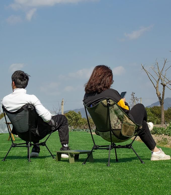 iClimb Ultralight Compact Camping Folding Beach Chair - Image 7