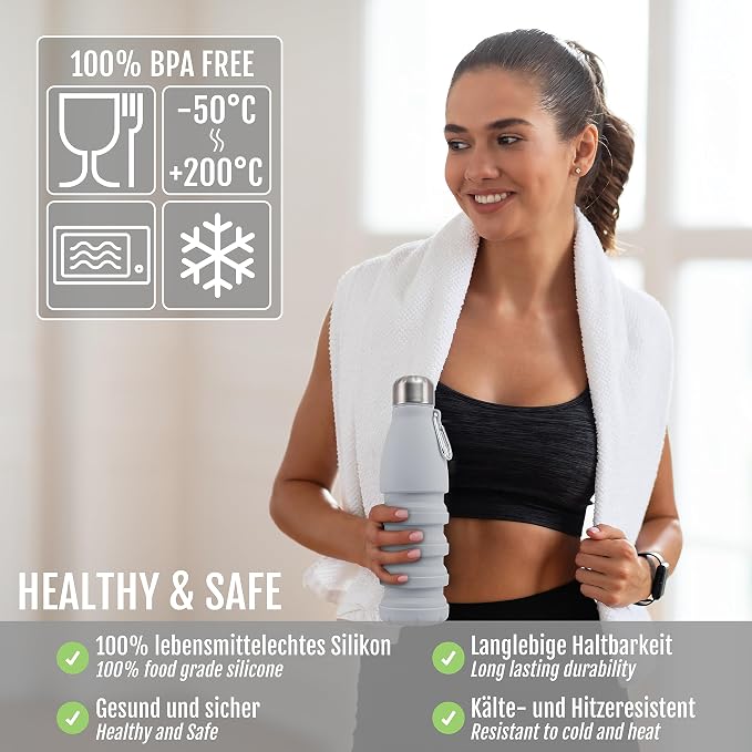 Foldable Drinking Bottle - Image 2