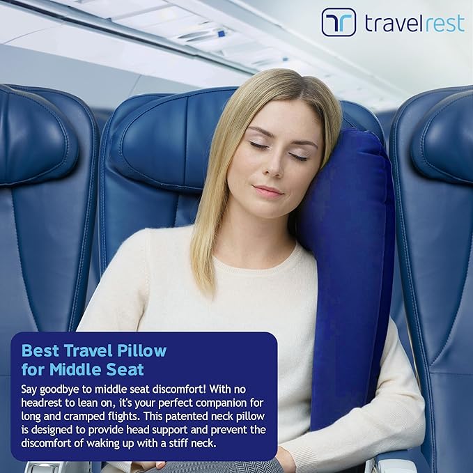 TRAVELREST Ultimate Inflatable Travel Neck & Body Pillow - Image 3