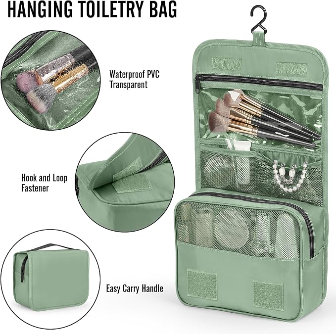 Veken 10 Set Packing Cubes for Travel Essential, Suitcase Organizer Bags in 4 - Image 3