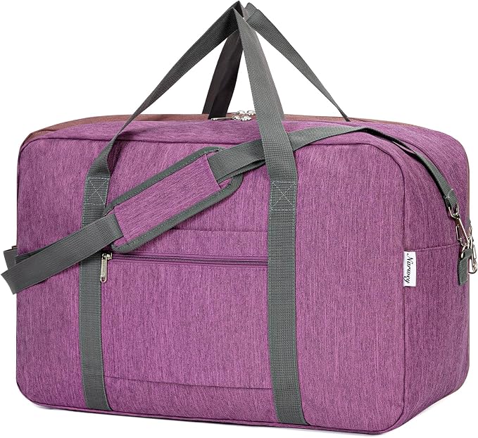 For United Airlines Foldable Carry on Bag 22x14x9 Travel Duffel Bag Packable by Narwey