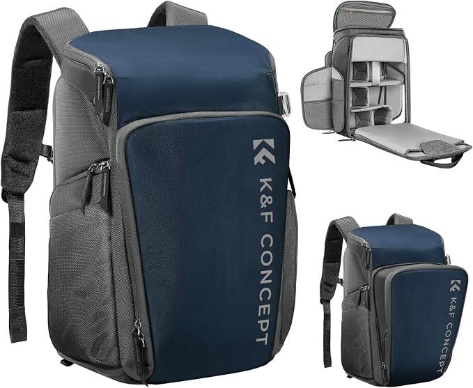 K&F CONCEPT Camera bags Waterproof 25L Large Capacity Camera Case by KFCONCEPT