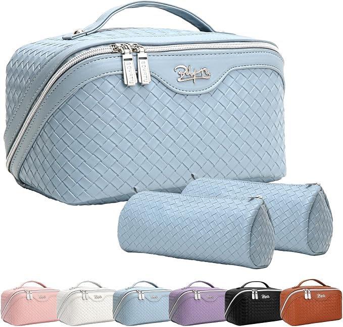 BOYATU Travel Makeup Bags for Women: Large Makeup Organizer by BOYATU