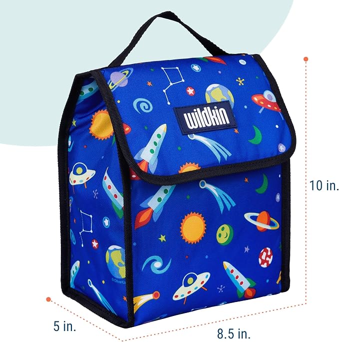 Wildkin Kids Insulated Lunch Bag – Reusable, School & Travel - Image 2