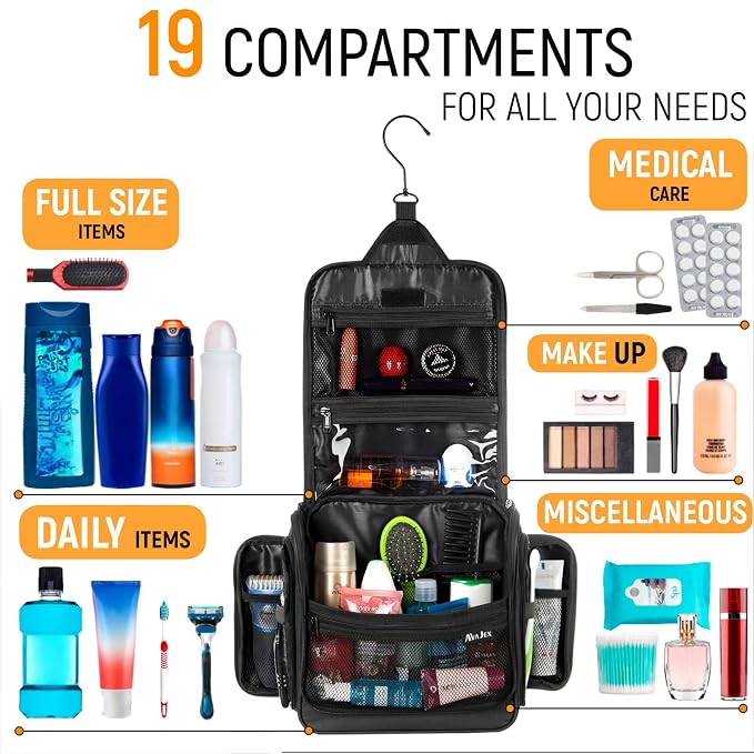 Travel Toiletry Bag for Men and Women - Image 7