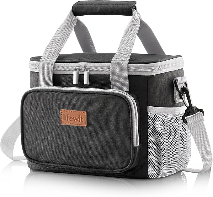 Lifewit Medium Lunch Bag Insulated Lunch Box Soft Cooler Cooling Tote by Lifewit