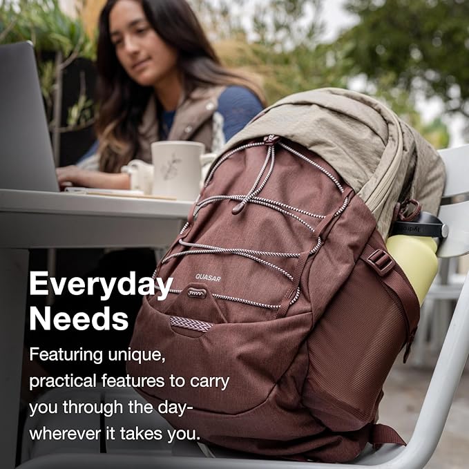 Osprey Quasar Commuter Backpack, Atlas Blue/Heather Grey - Image 6