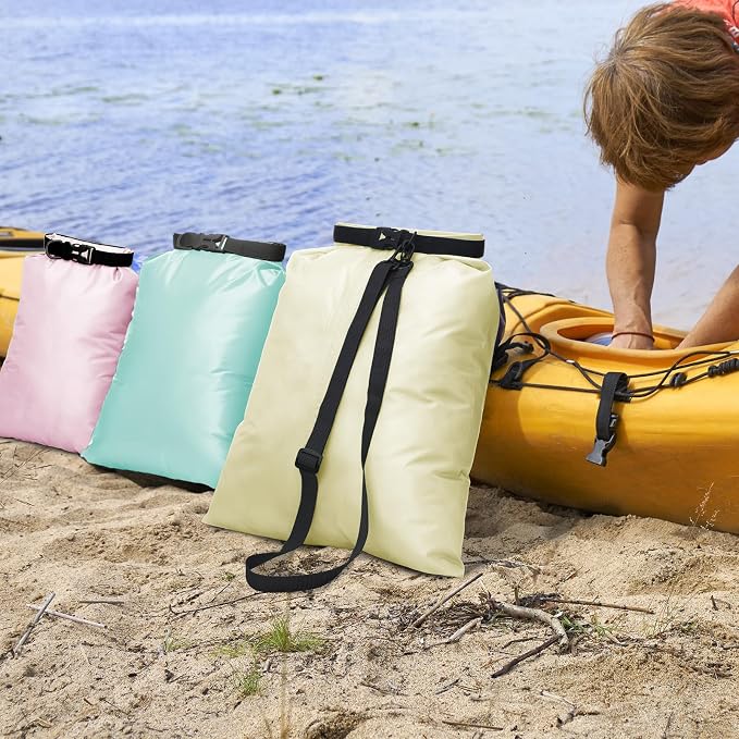 Shappy Waterproof Dry Bag Set 6 Sizes Lightweight Sacks and Long Adjustable - Image 6