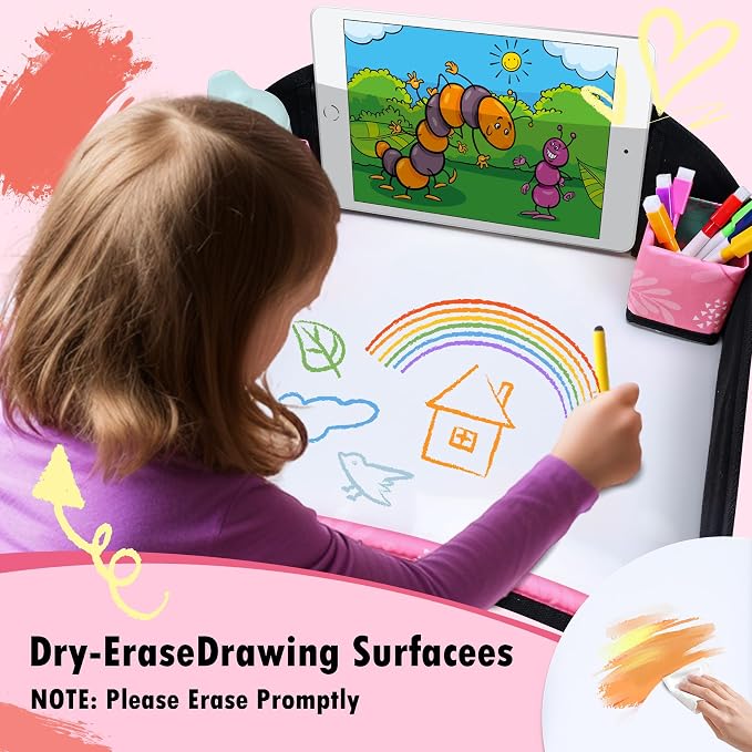 Kids Travel Tray, Car Seat Tray - Image 4