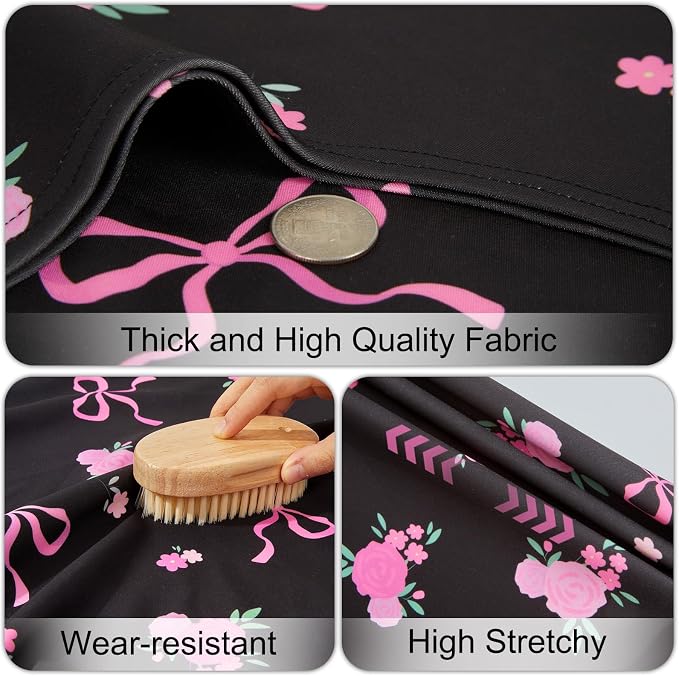 Pink Dino Suitcase Luggage Cover, Thick Suitcase Cover - Image 2