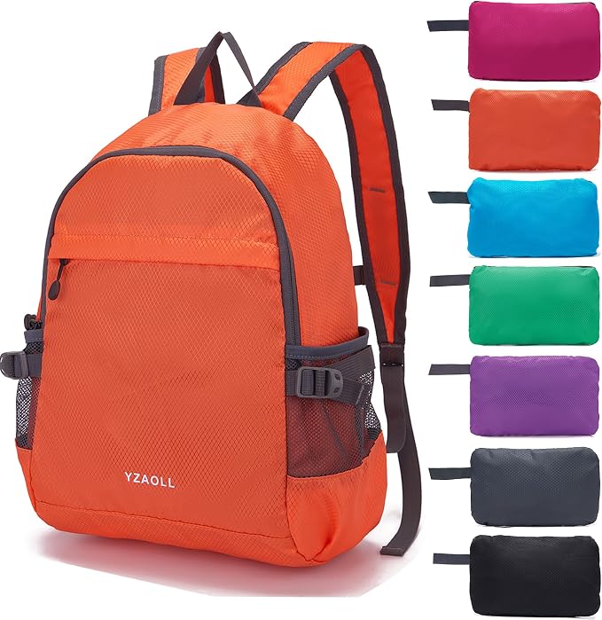 YZAOLL Small Lightweight Packable Hiking Backpack, 20L Hiking Backpack Day Pack - Image 7