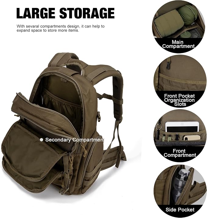 Mardingtop 40L Tactical Backpack - Image 4