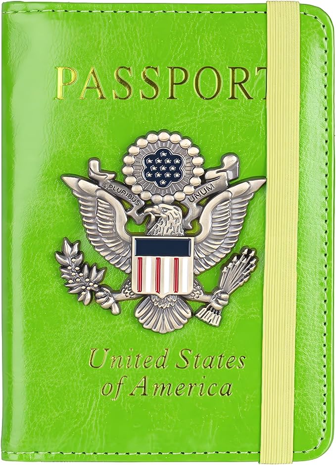 Passport Holder for Travel Passport Cover for Men Passport Wallet Case by Familiescancome
