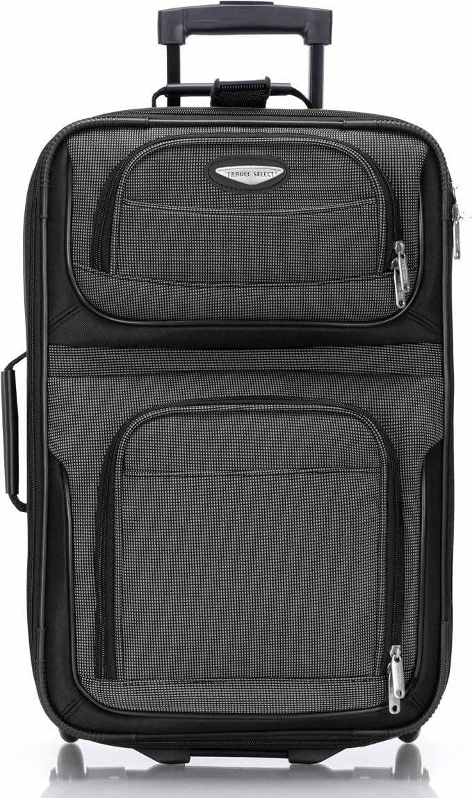Travel Select Amsterdam 21-Inch Softside Expandable Carry-On Luggage, - Image 2