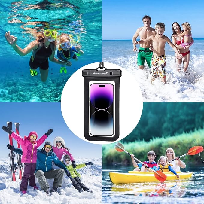 Hiearcool Waterproof Phone Pouch, Underwater Phone Cases Compatible - Image 7