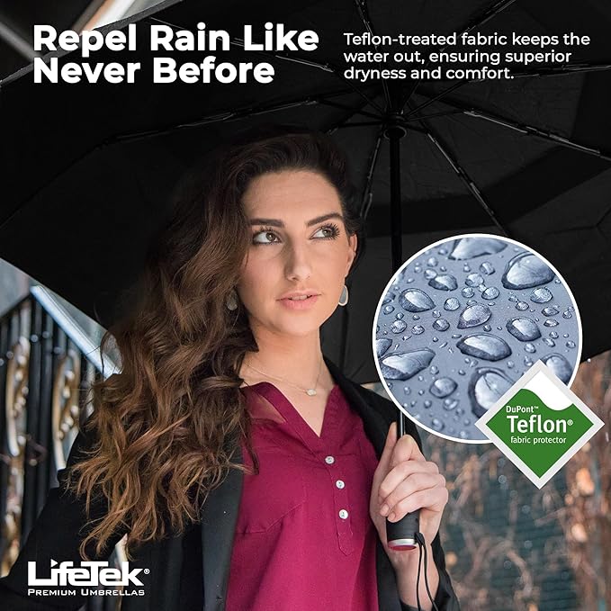 LifeTek Premium Travel Umbrella - Image 6