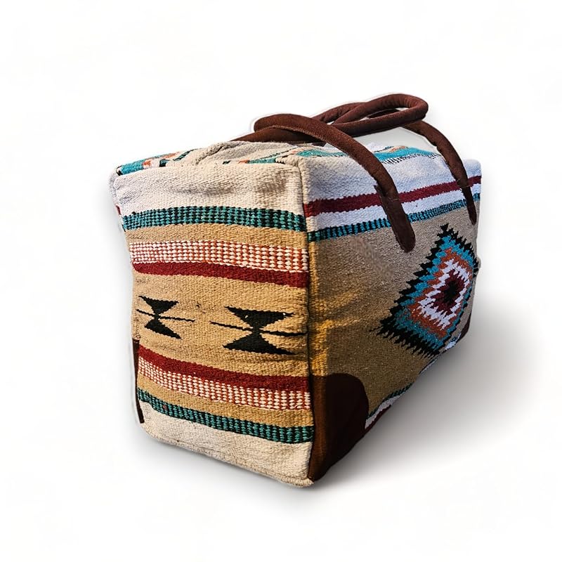 Southwestern Large Weekender Travel Bag Western Duffle Bag Boho Travel Bag - Image 6