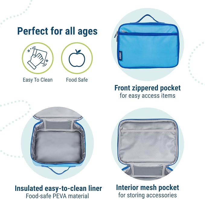 Wildkin Kids Insulated Lunch Box Bag - Image 4