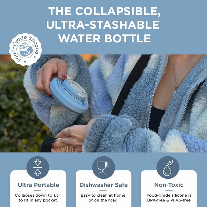 HYDAWAY 17oz Collapsible Water Bottle - Image 3