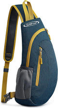 G4Free Sling Bag for Men Women, Small Crossbody Backpack Lightweight Chest by G4Free