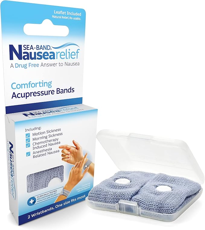 Sea-Band Anti-Nausea Acupressure Wristband by Sea-Band