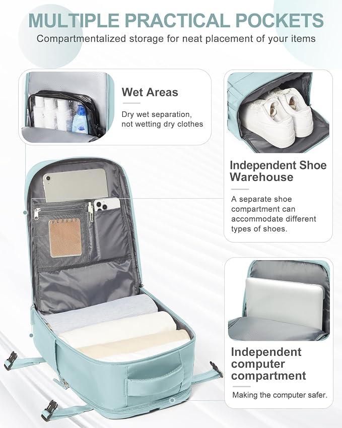 coowoz Travel Backpack Carry On - Image 5