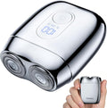 All-Metal Mini Electric Shaver for Travel Men– Smooth & Close Shave, Portable by TOPWILL