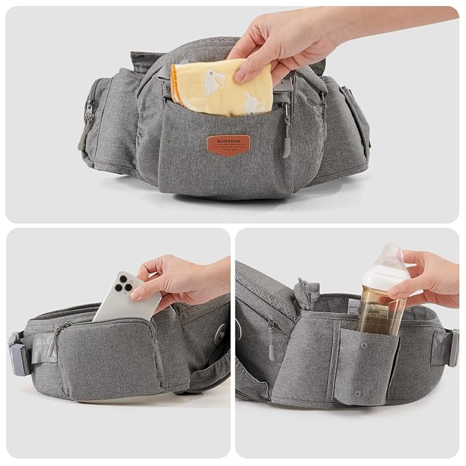 SUNVENO 3 in 1 Ergonomic Baby Carrier - Image 11